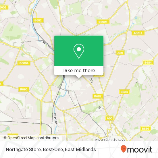 Northgate Store, Best-One map