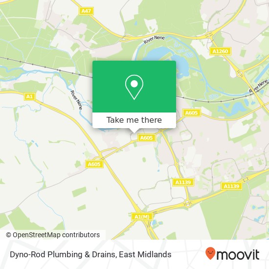 Dyno-Rod Plumbing & Drains map