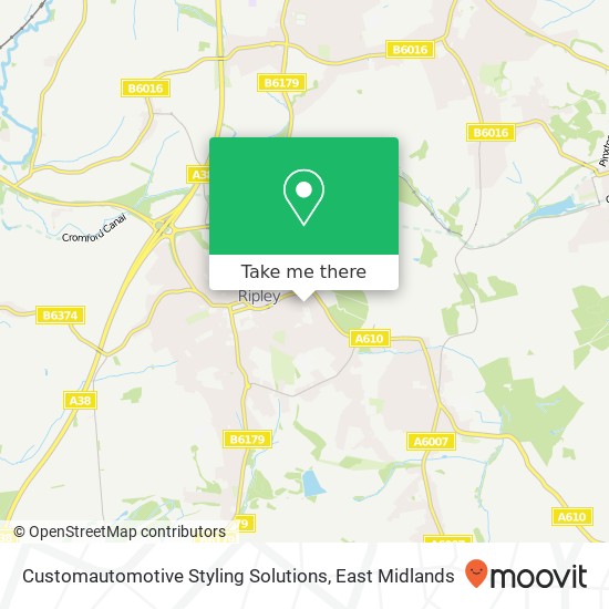 Customautomotive Styling Solutions map