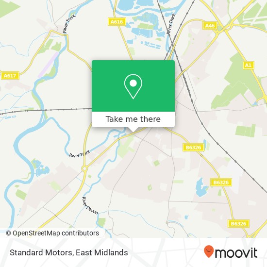 Standard Motors map