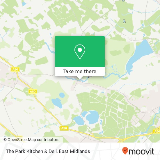 The Park Kitchen & Deli map
