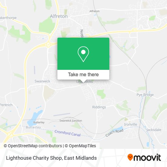 Lighthouse Charity Shop map