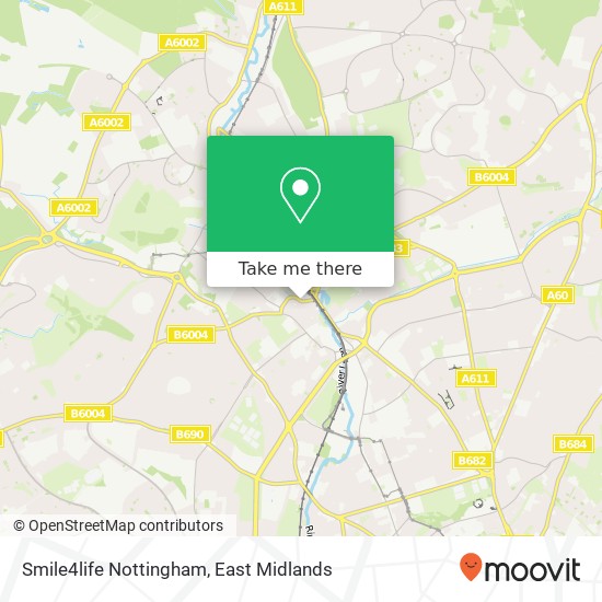 Smile4life Nottingham map