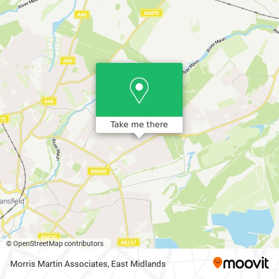 Morris Martin Associates map