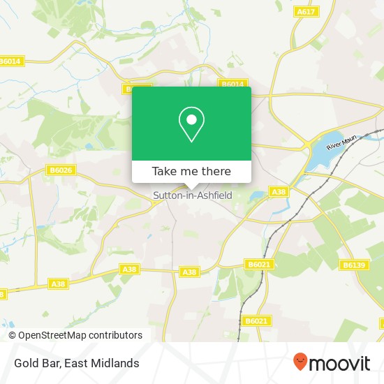 Gold Bar map