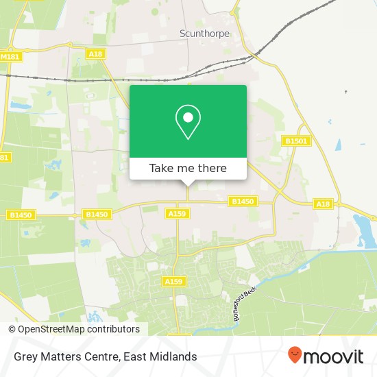 Grey Matters Centre map