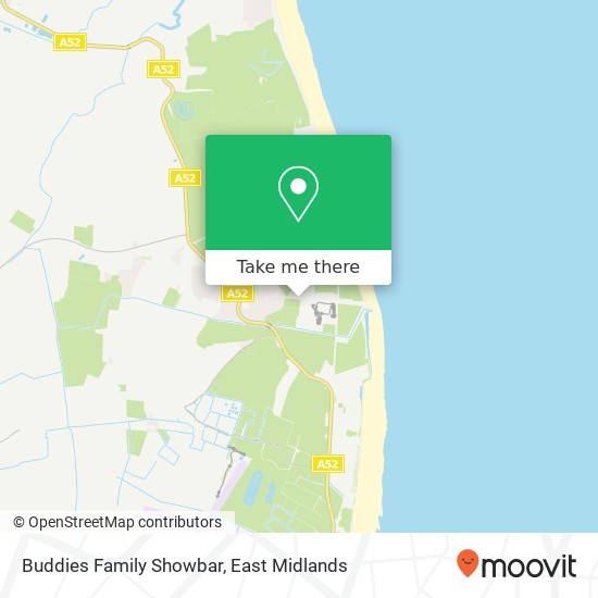 Buddies Family Showbar map