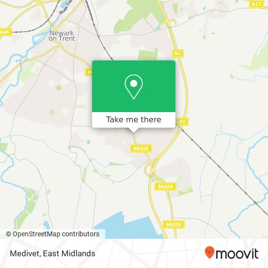 Medivet map