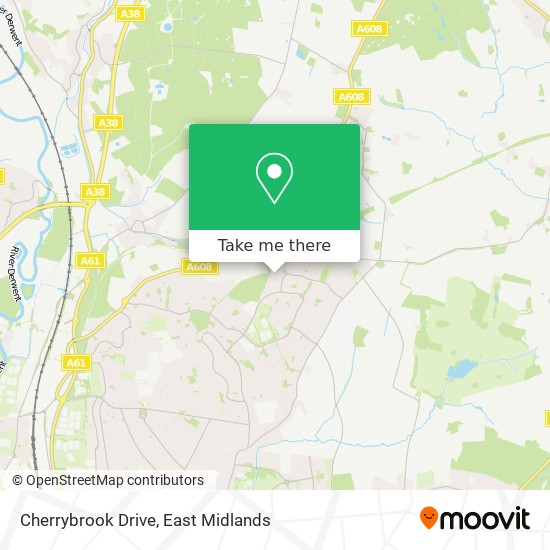 Cherrybrook Drive map