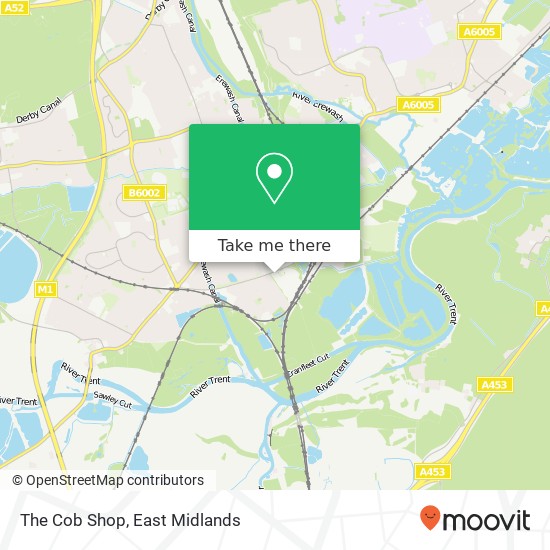 The Cob Shop map