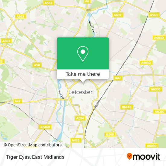 Tiger Eyes map