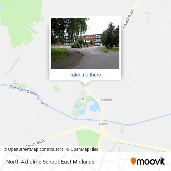 North Axholme School map