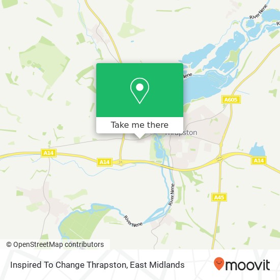 Inspired To Change Thrapston map