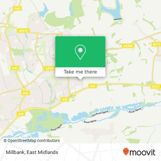 Millbank map
