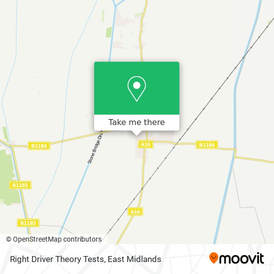 Right Driver Theory Tests map