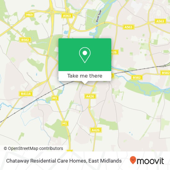 Chataway Residential Care Homes map