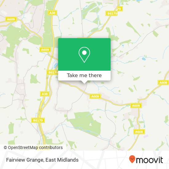 Fairview Grange map