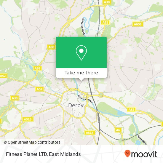 Fitness Planet LTD map