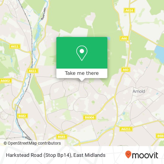 Harkstead Road (Stop Bp14) map