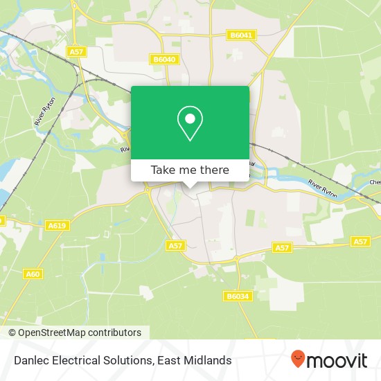 Danlec Electrical Solutions map
