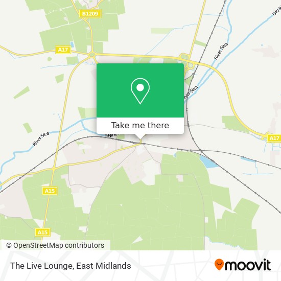 The Live Lounge map