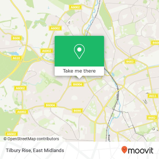 Tilbury Rise map