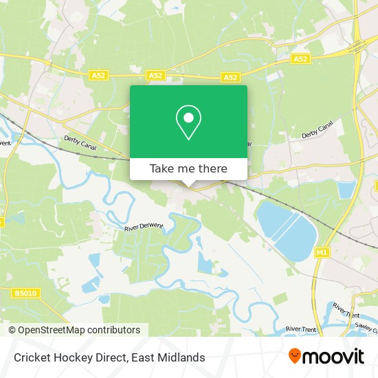 Cricket Hockey Direct map