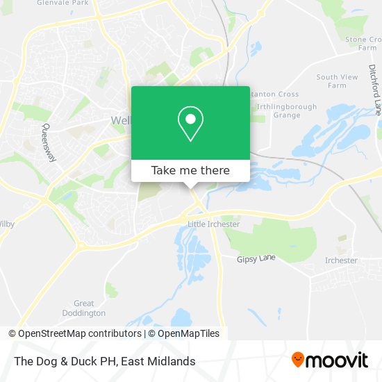 The Dog & Duck PH map