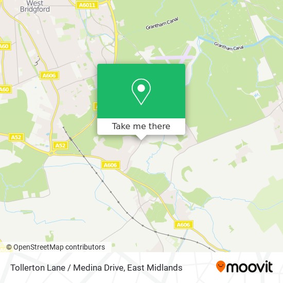 Tollerton Lane / Medina Drive map