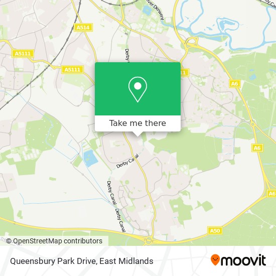Queensbury Park Drive map