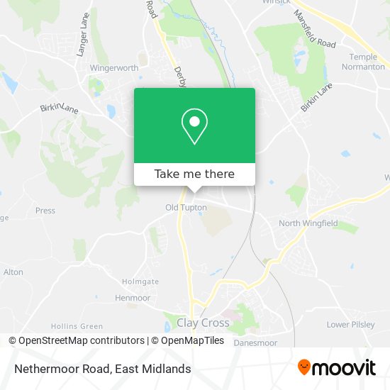 Nethermoor Road map