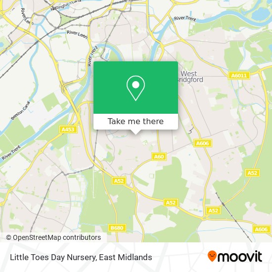 Little Toes Day Nursery map