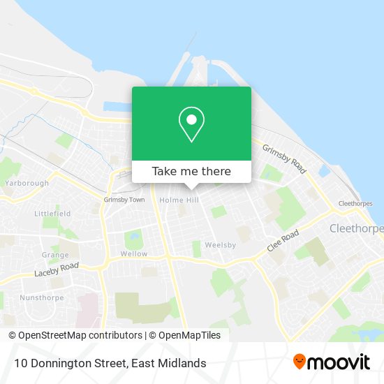 10 Donnington Street map