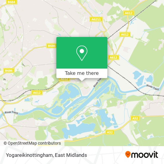 Yogareikinottingham map