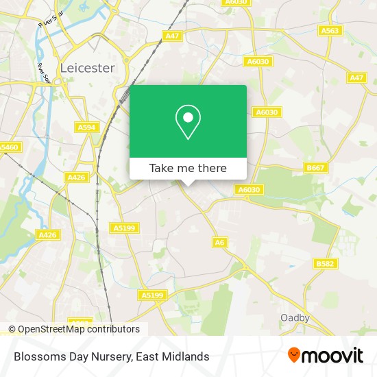 Blossoms Day Nursery map