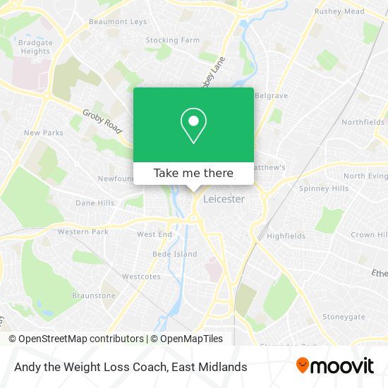 Andy the Weight Loss Coach map