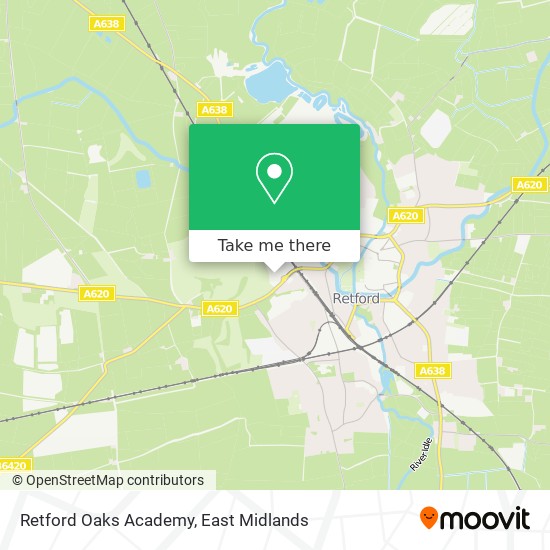 Retford Oaks Academy map