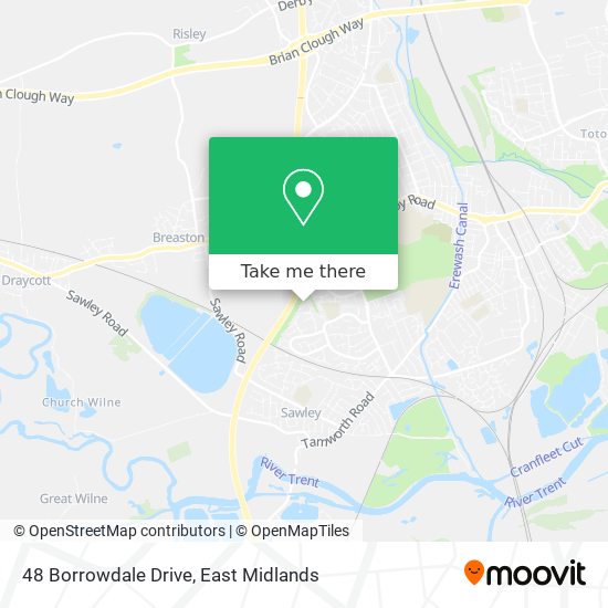 48 Borrowdale Drive map