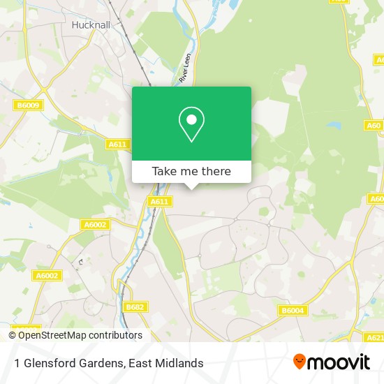 1 Glensford Gardens map