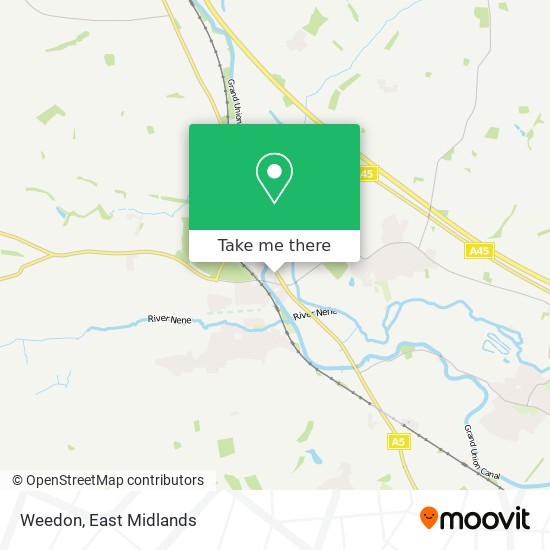 Weedon map