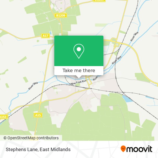 Stephens Lane map