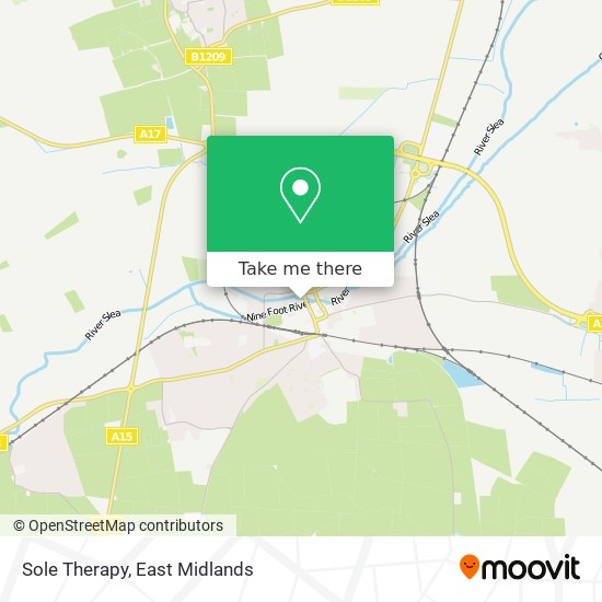 Sole Therapy map