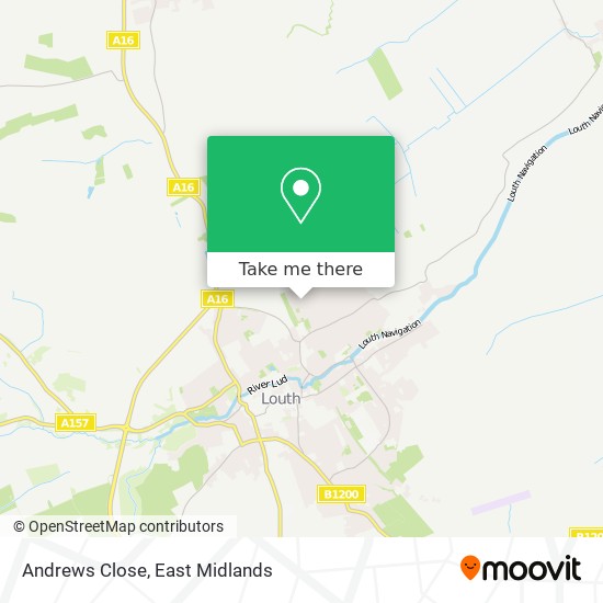 Andrews Close map