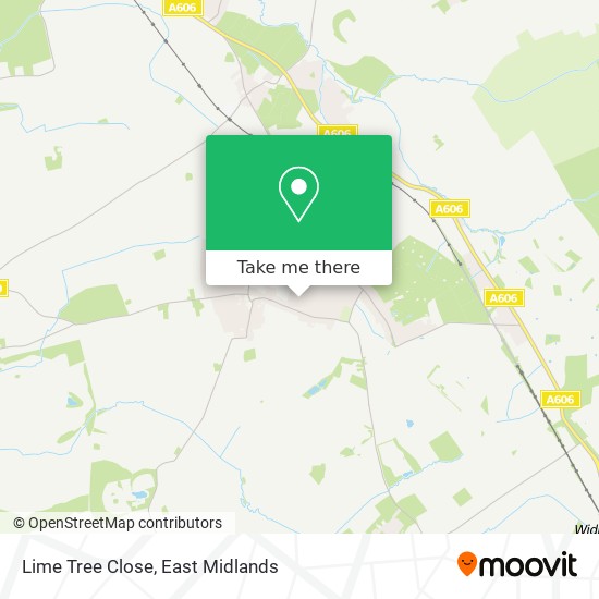 Lime Tree Close map