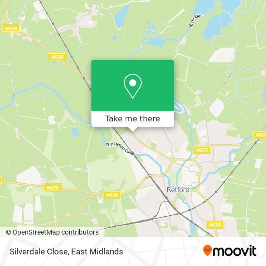 Silverdale Close map