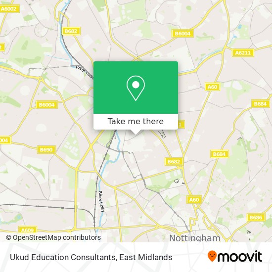 Ukud Education Consultants map