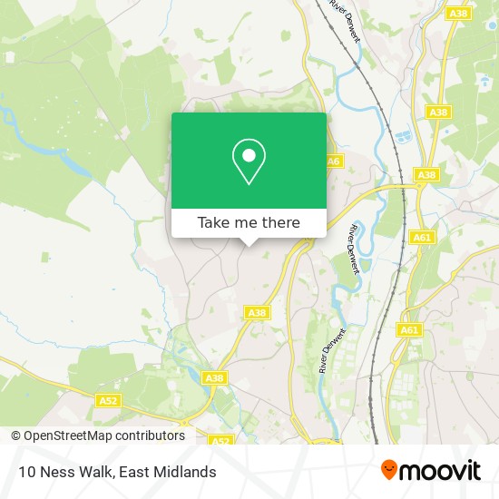 10 Ness Walk map