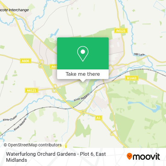 Waterfurlong Orchard Gardens - Plot 6 map