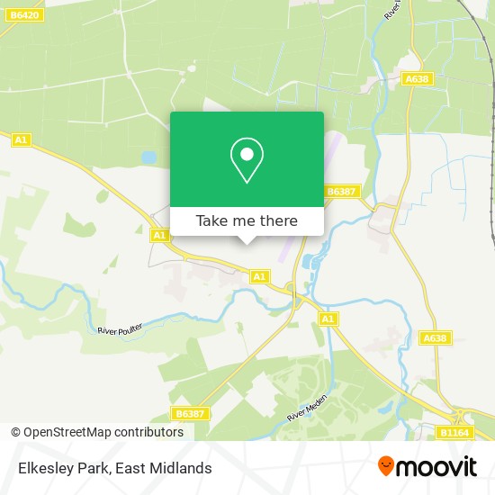 Elkesley Park map