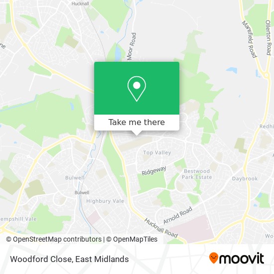 Woodford Close map